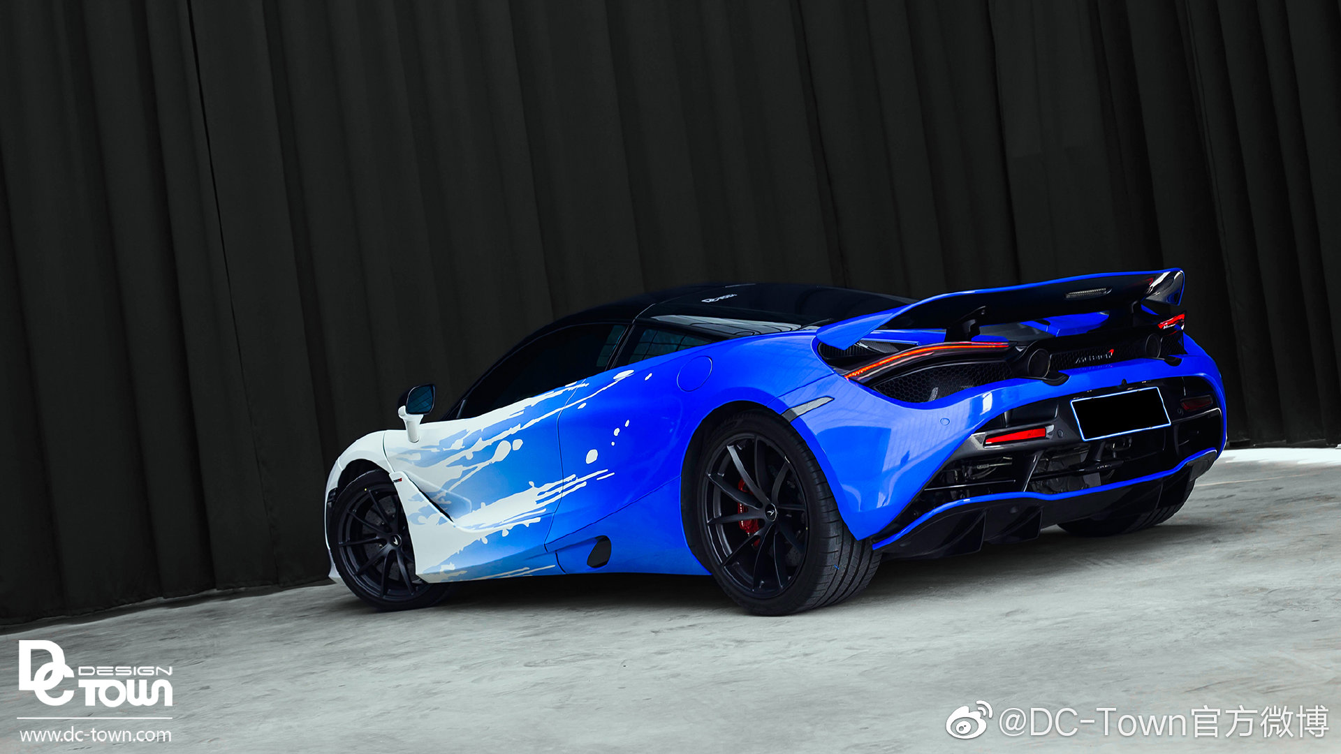 DC出品： 迈凯伦720S 渐变+泼墨彩绘