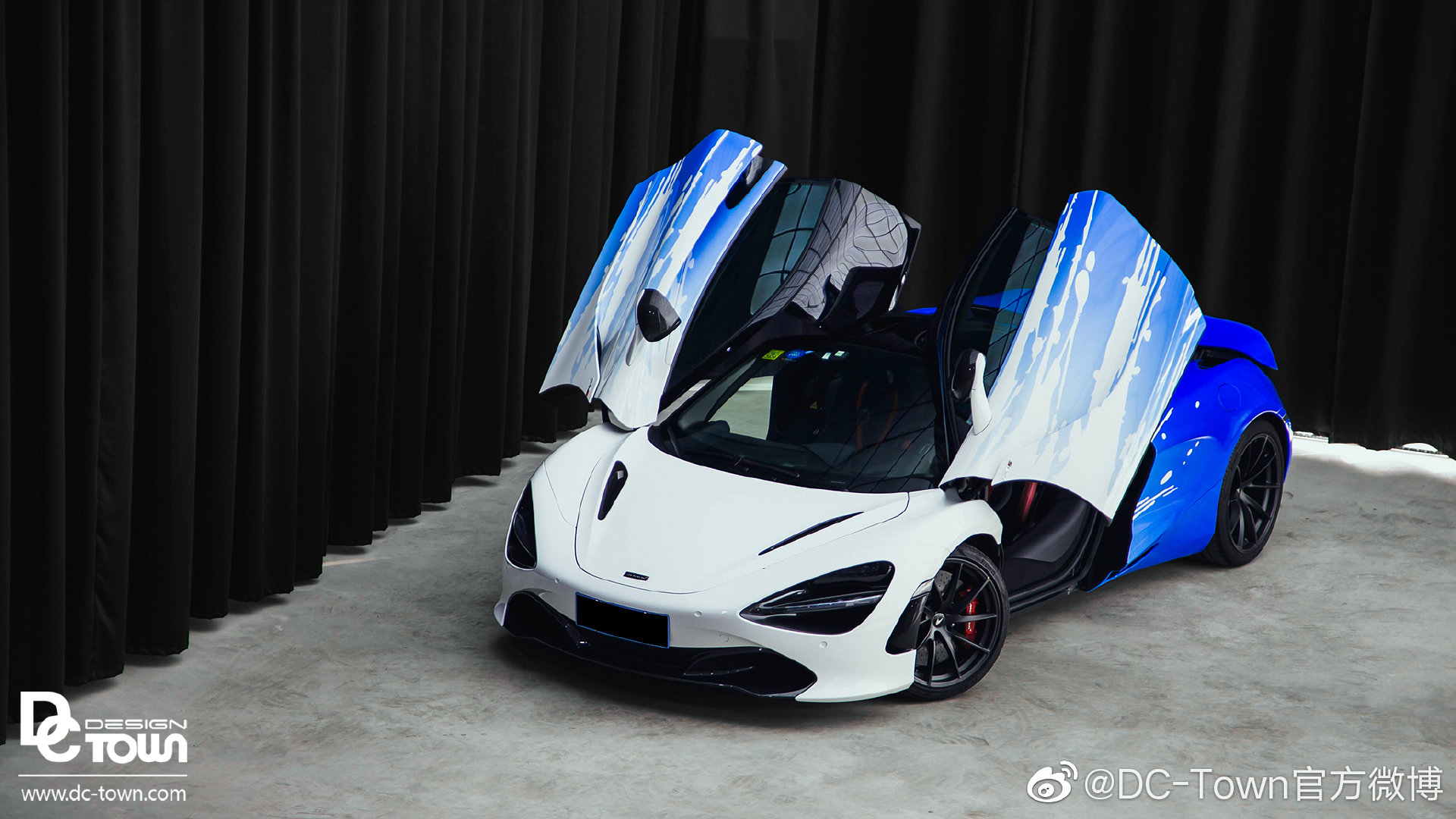 DC出品： 迈凯伦720S 渐变+泼墨彩绘