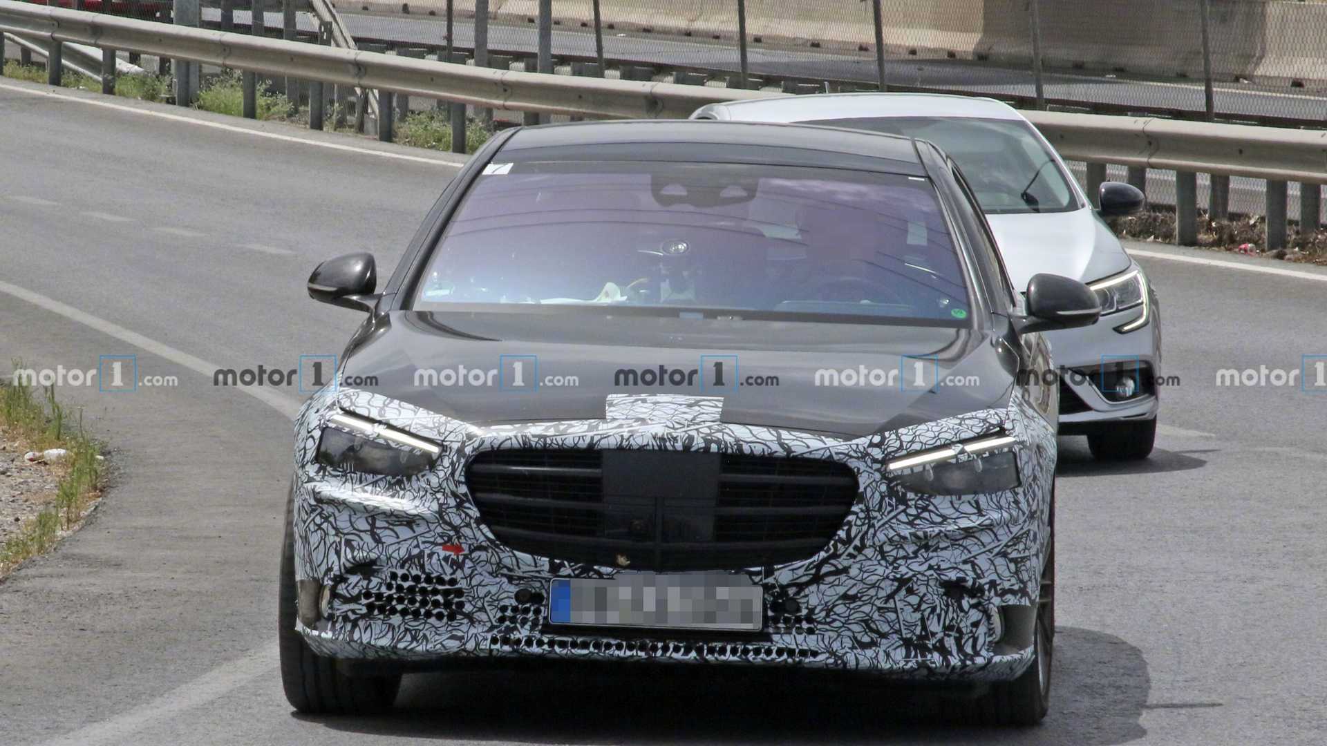 好看的汽车图片:下一代的奔驰S级你期待吗