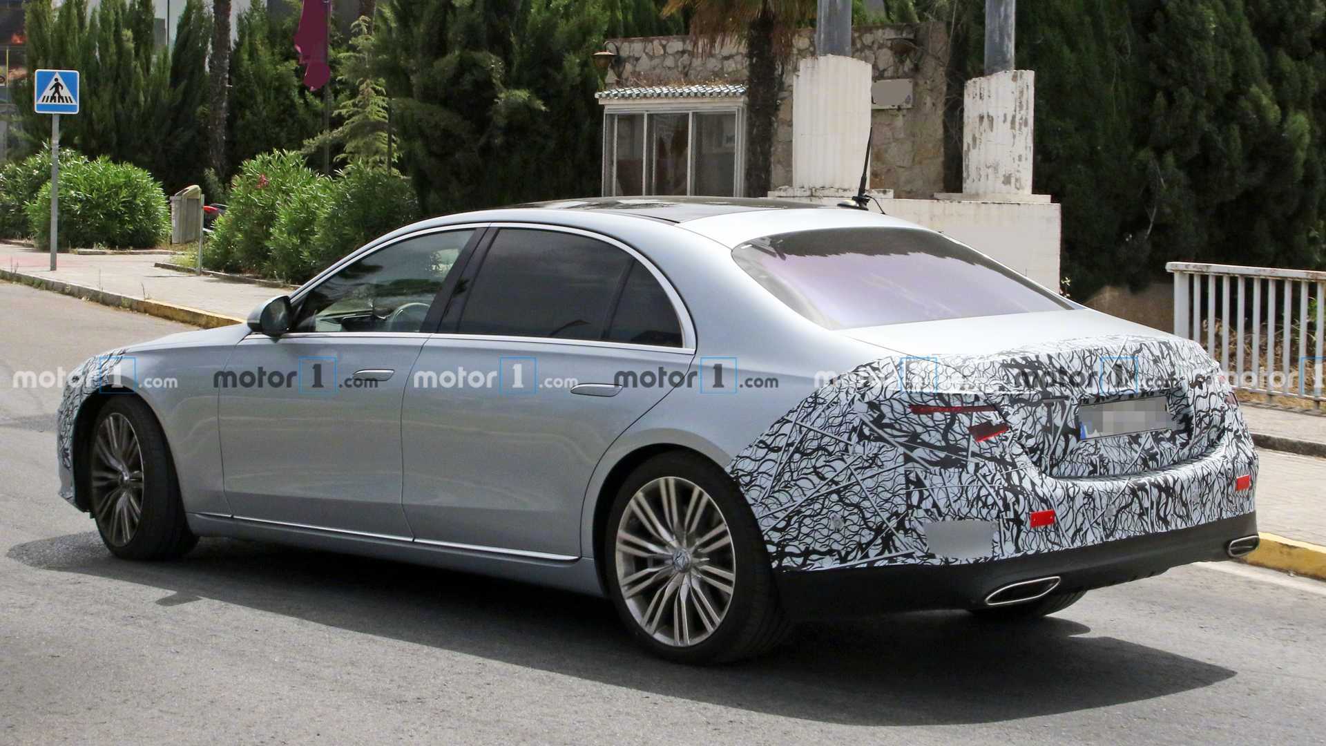 好看的汽车图片:下一代的奔驰S级你期待吗