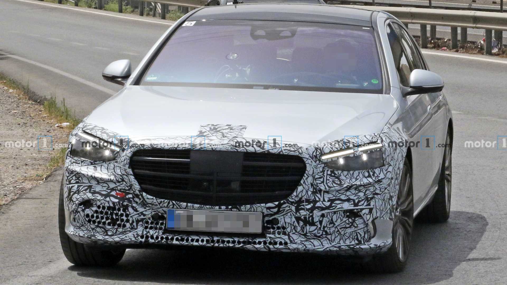 好看的汽车图片:下一代的奔驰S级你期待吗