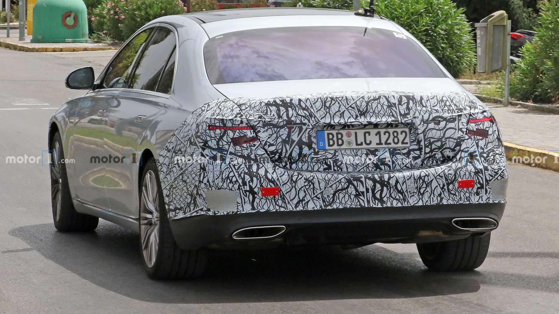 好看的汽车图片:下一代的奔驰S级你期待吗