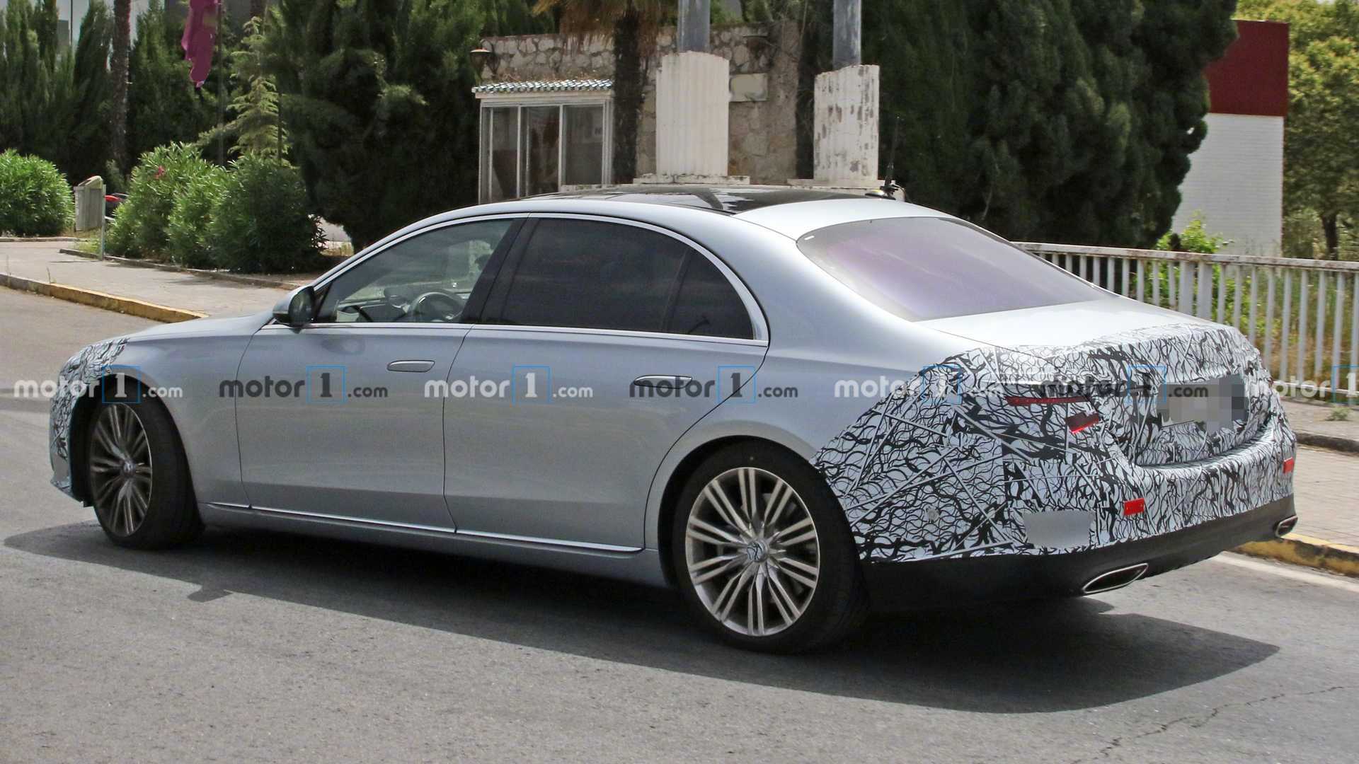 好看的汽车图片:下一代的奔驰S级你期待吗