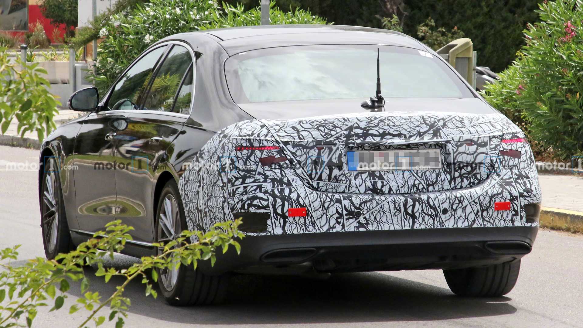 好看的汽车图片:下一代的奔驰S级你期待吗