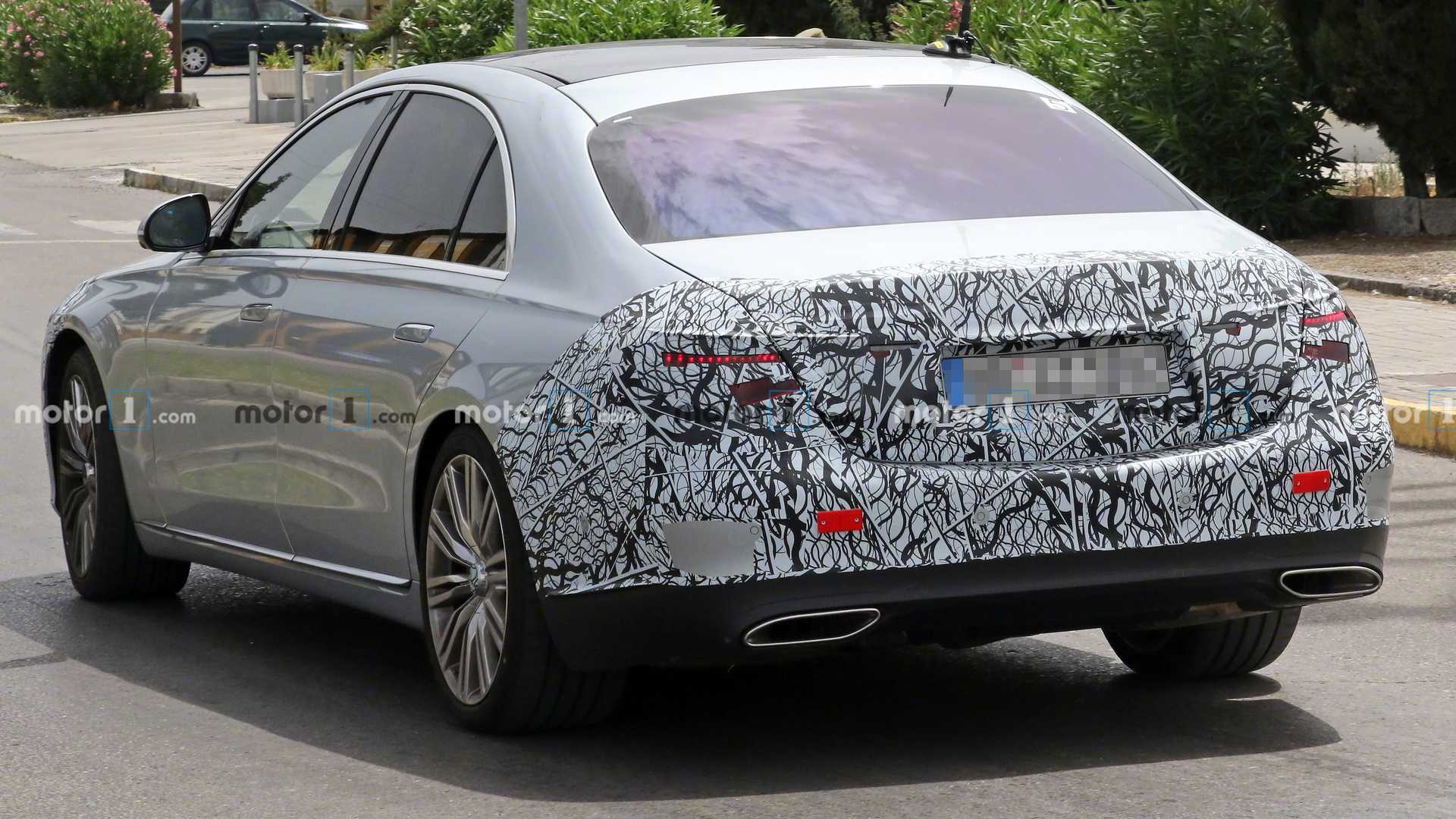 好看的汽车图片:下一代的奔驰S级你期待吗