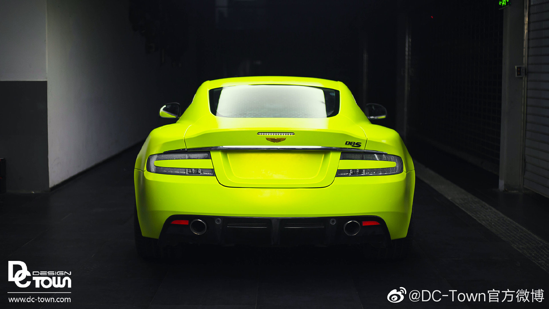 DC出品: 阿斯顿马丁DBS 龙年88中国限量版 整车改色贴膜
