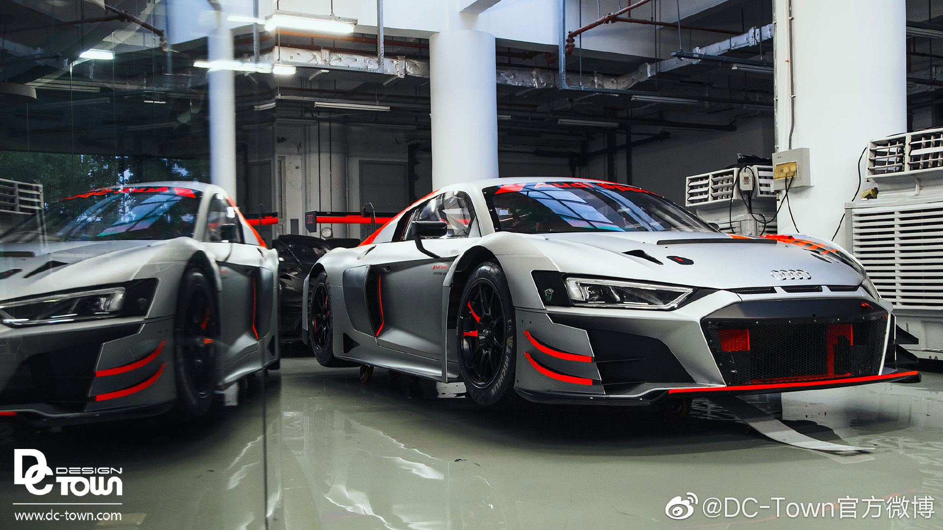 DC出品： 奥迪R8 LMS 整车改色拉花