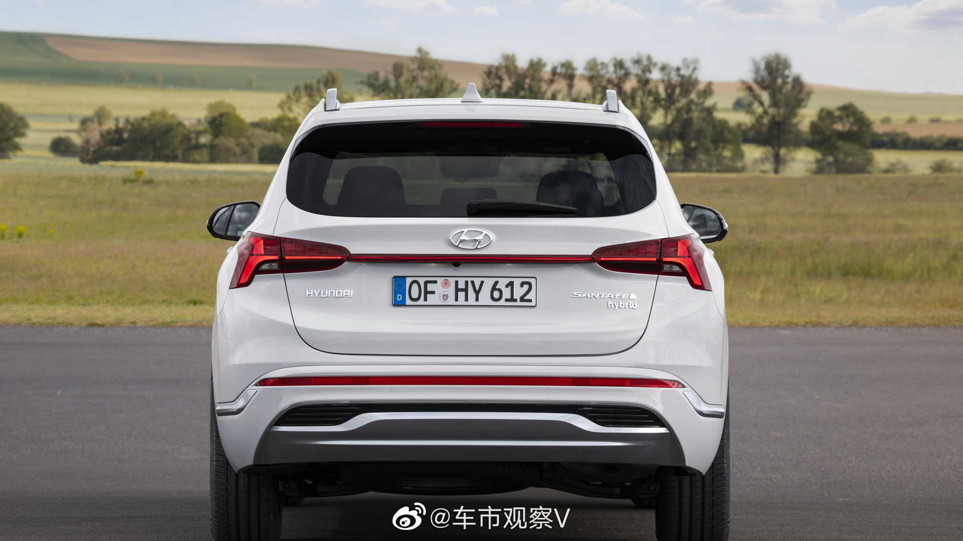 2021 Hyundai Santa Fe,这个中网设计太个性了.