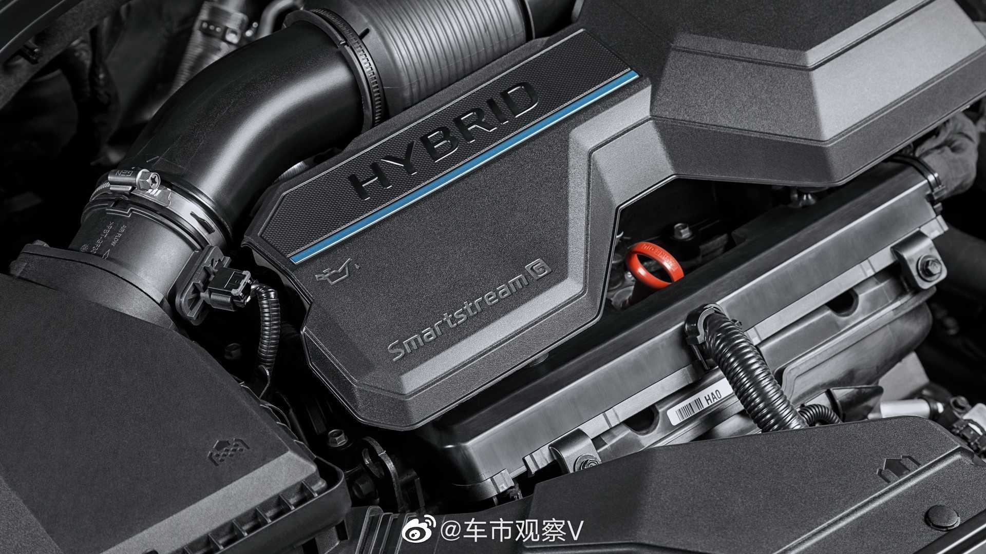 2021 Hyundai Santa Fe,这个中网设计太个性了.