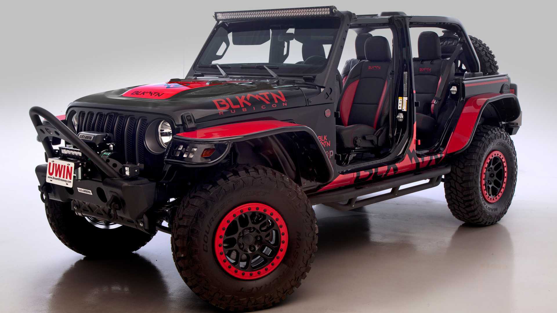 BLKMTN定制的Jeep牧马人Rubicon。