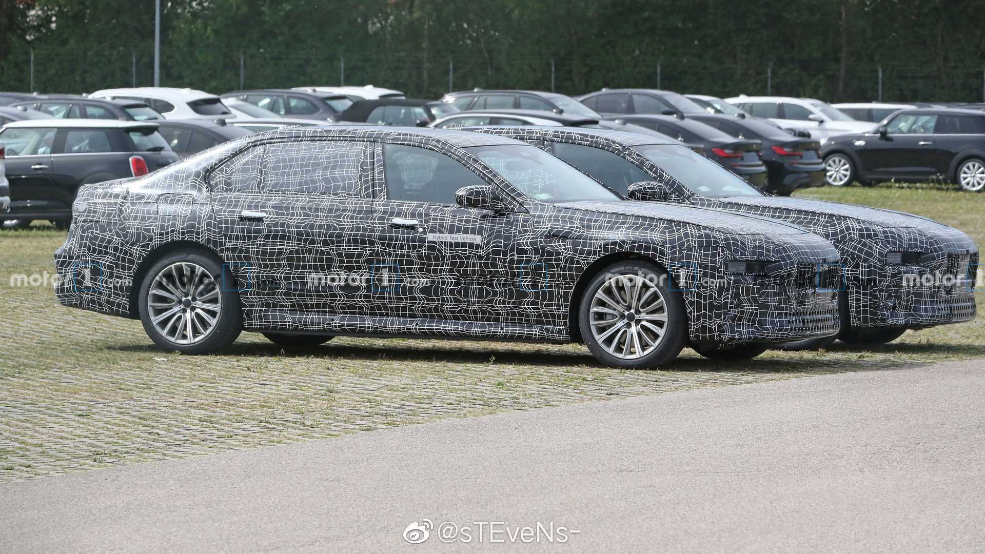 高清汽车美图：下一代BMW 7系原型测试车曝光