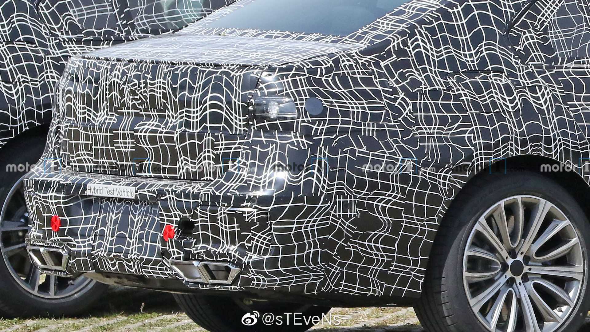 高清汽车美图：下一代BMW 7系原型测试车曝光