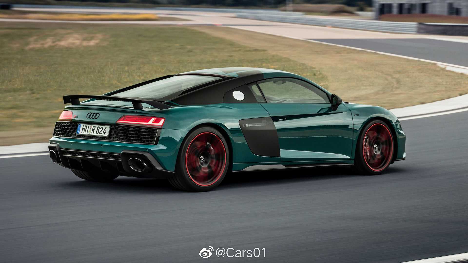 奥迪R8 Green Hell Edition(绿色地狱版)，限量50台。