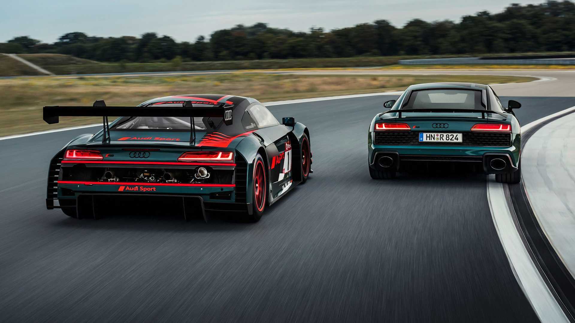 奥迪R8 Green Hell Edition(绿色地狱版),更多官图