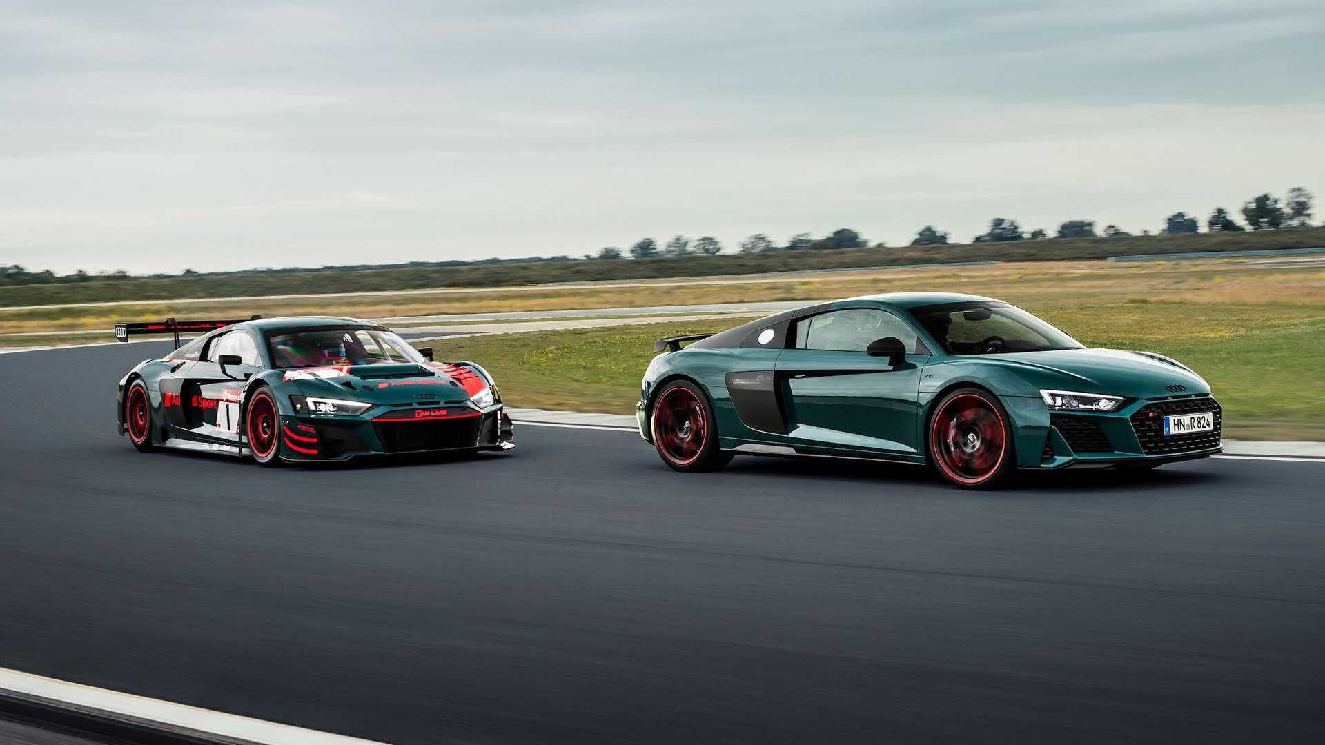 奥迪R8 Green Hell Edition(绿色地狱版),更多官图