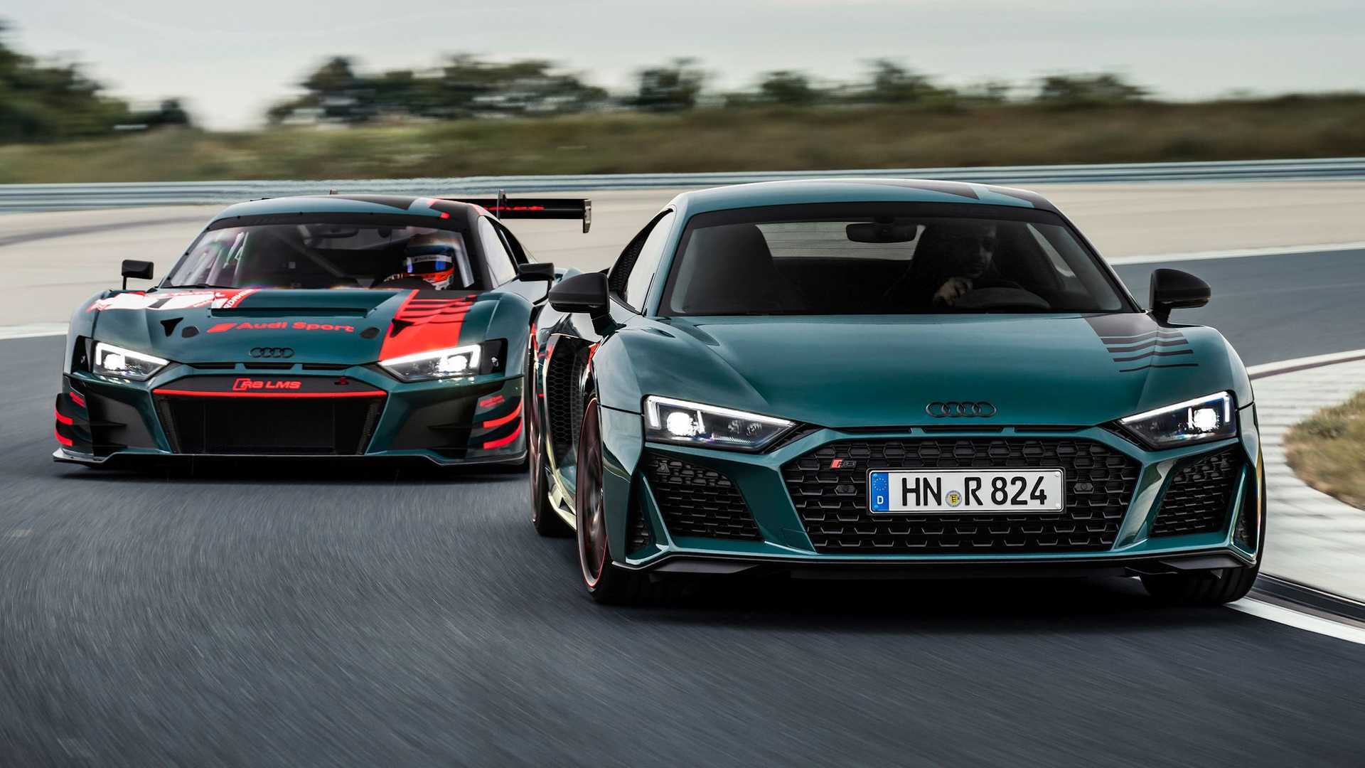 奥迪R8 Green Hell Edition(绿色地狱版),更多官图