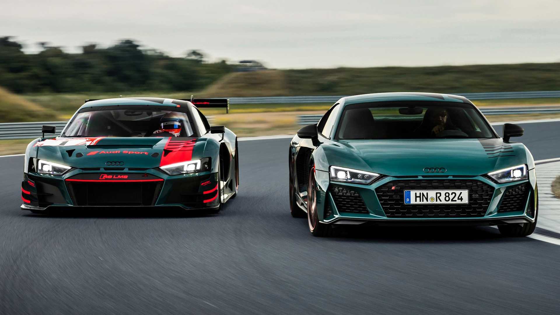 奥迪R8 Green Hell Edition(绿色地狱版),更多官图