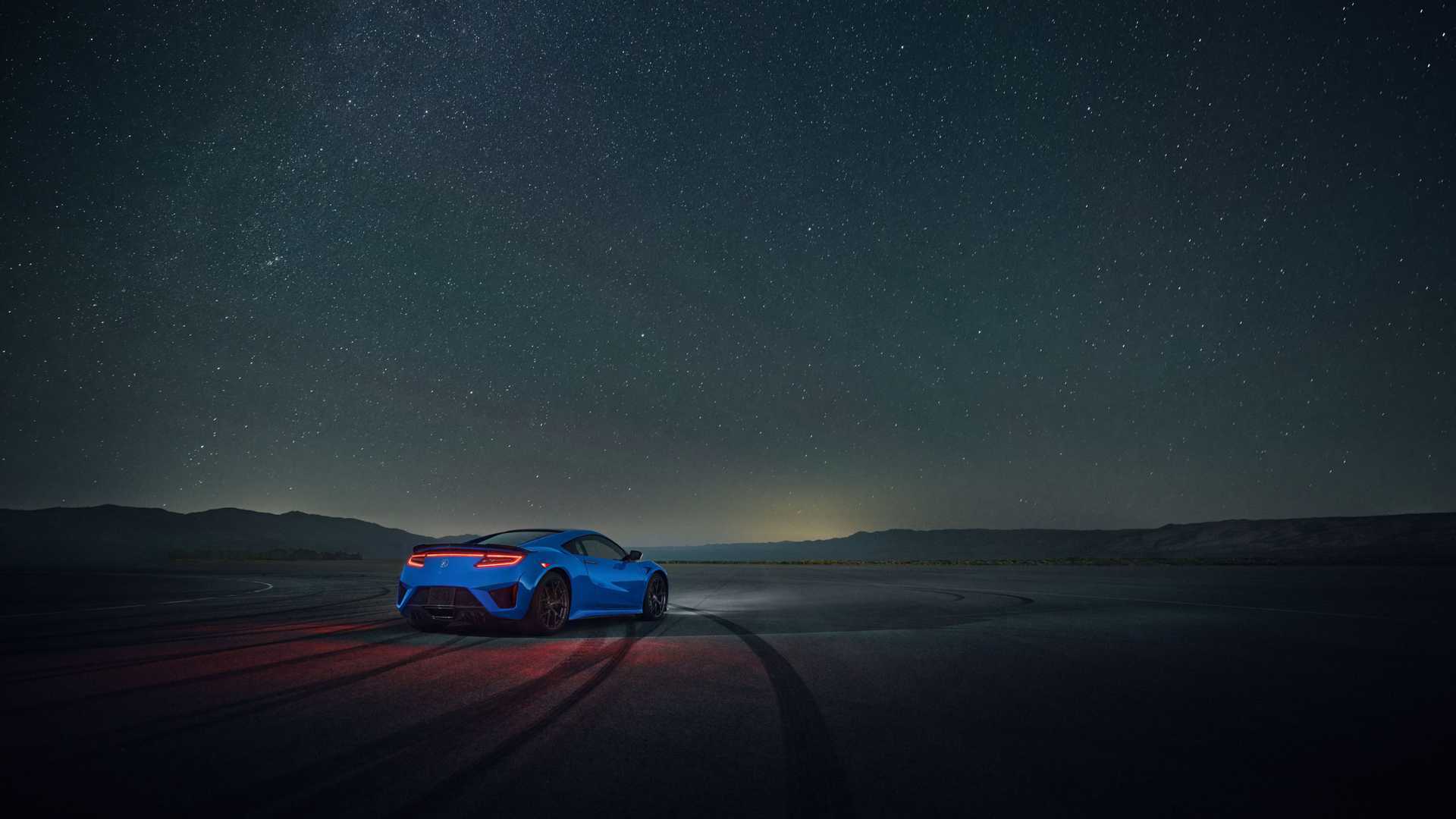 2021款讴歌NSX增长滩蓝配色,混动最大功率573马力