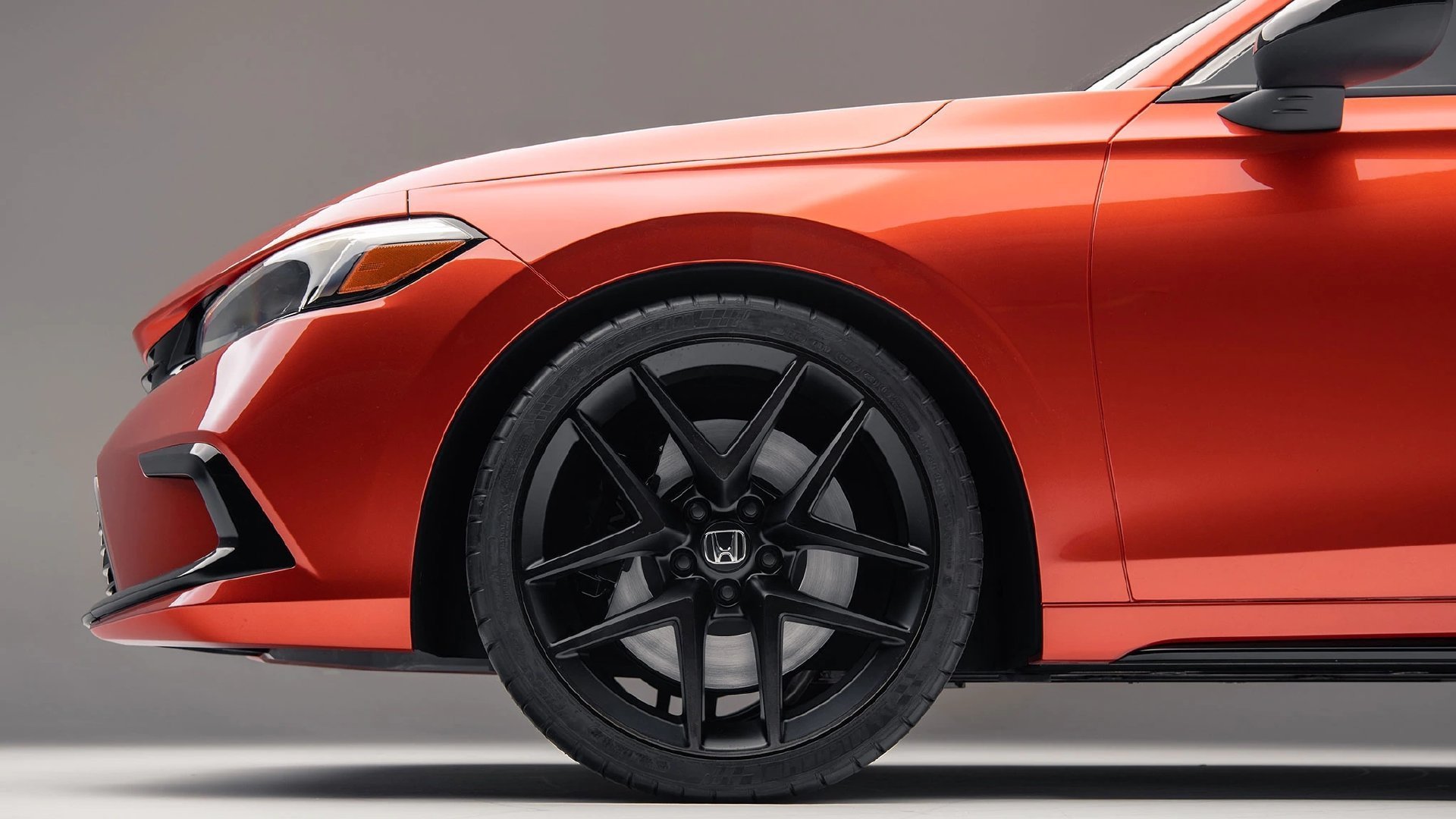 第十一代思域原型车,新车将在21年春季发布