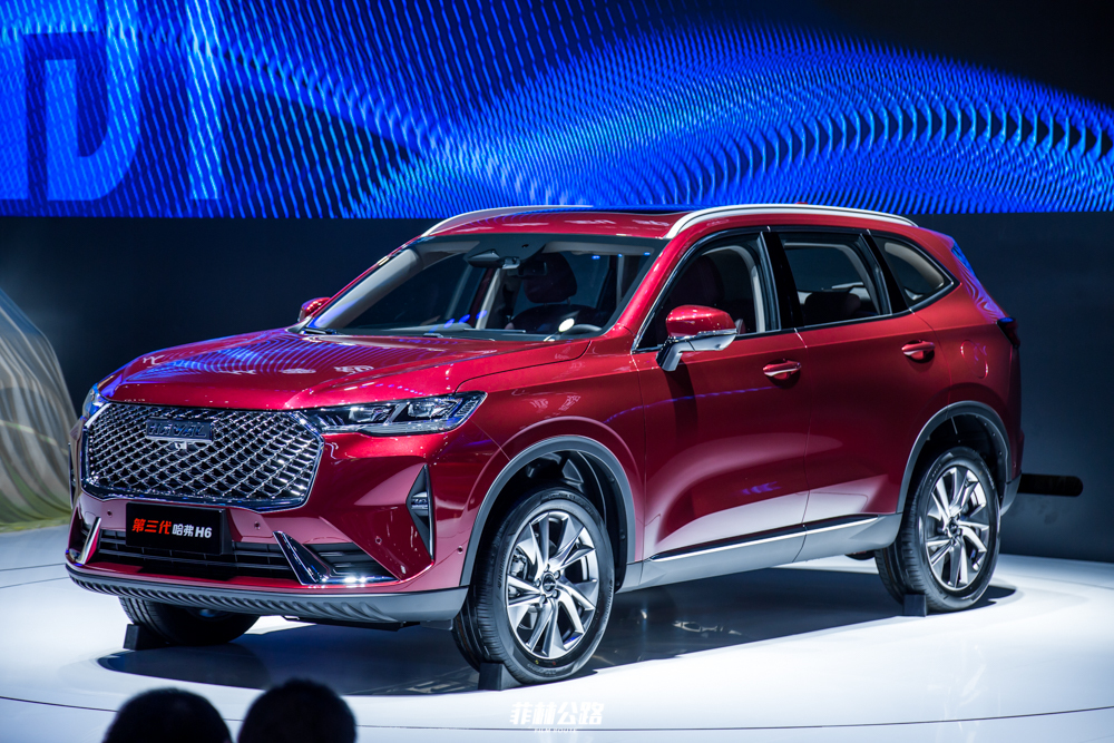 好看的汽车图片:全新一代哈弗H6正式发布