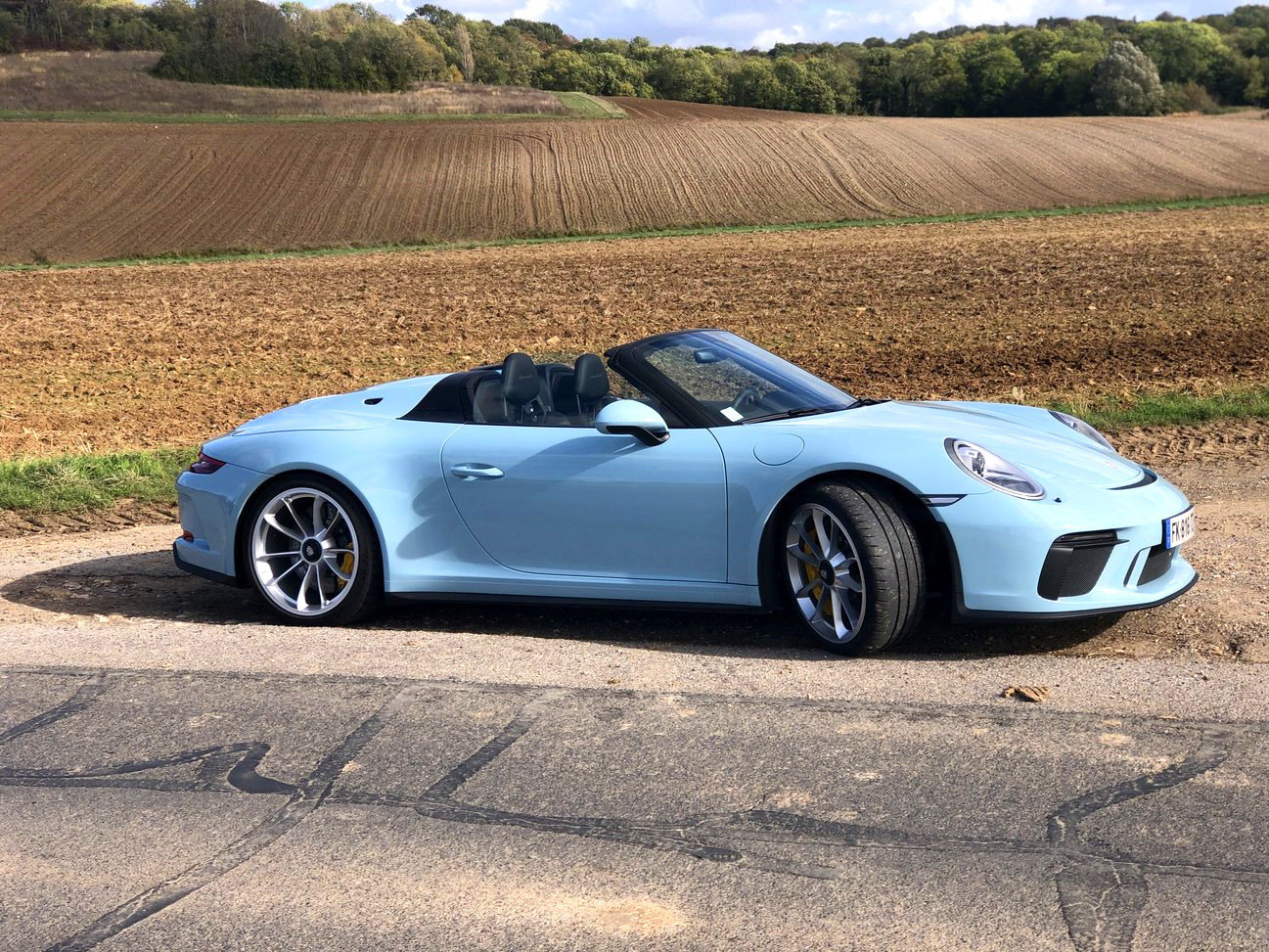 保时捷911 Speedster，PTS迈森蓝