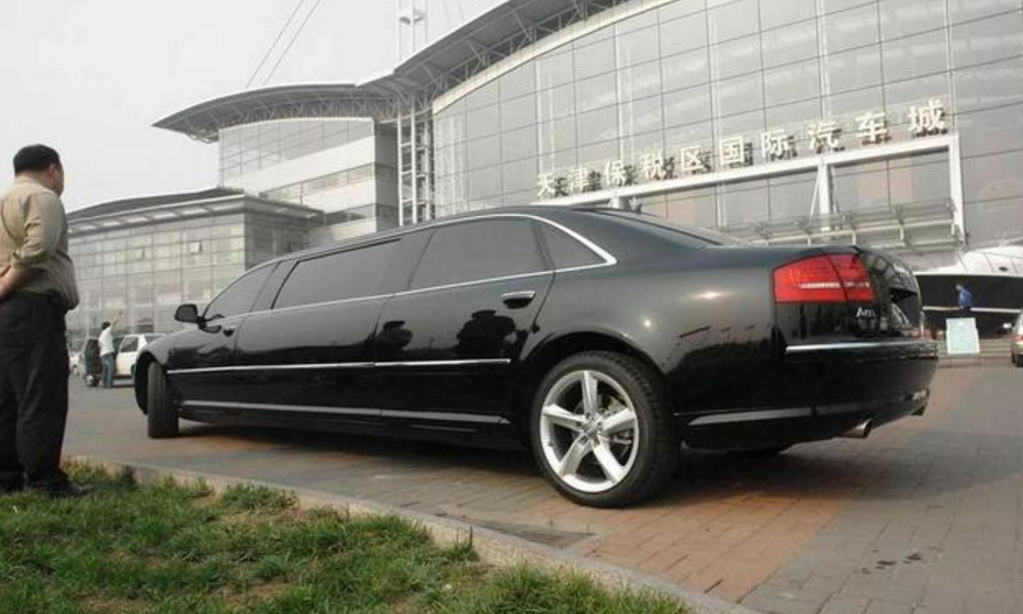 车长6.85米的加长版奥迪A8L,内部奢华犹如移动行宫!