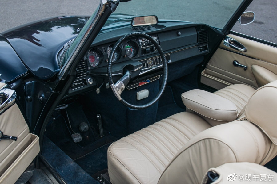 汽车美图赏析:雪铁龙DS敞篷原厂一共1365辆