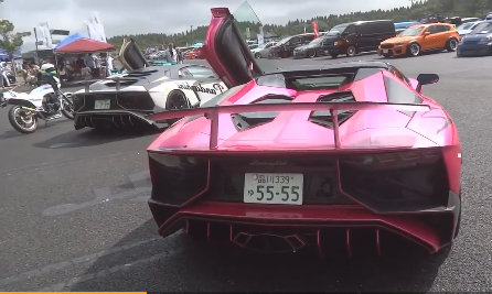 粉红色的牛牛Aventador,俘虏我的少女心,爱了爱了~