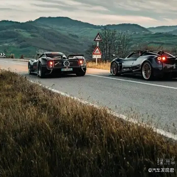 帕加尼Zonda与Huayra，加特林式排气真心帅