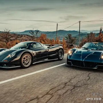 帕加尼Zonda与Huayra,加特林式排气真心帅
