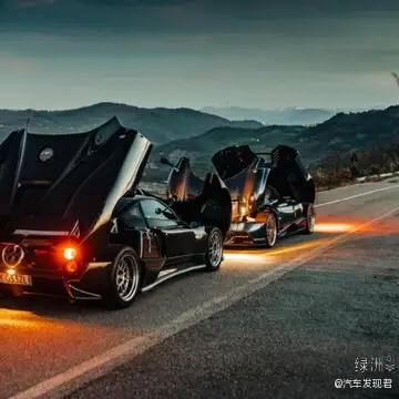 帕加尼Zonda与Huayra，加特林式排气真心帅