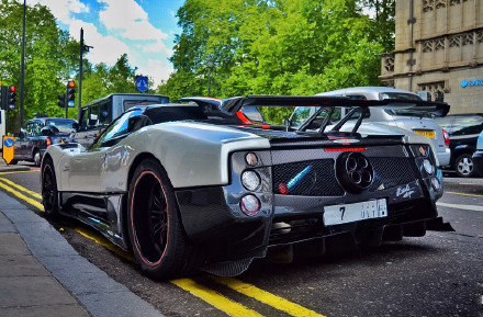 帕加尼 Zonda Cinque Roadster 3 of 5