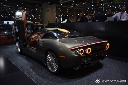 每天一组汽车美图：世爵Spyker C8 Preliator