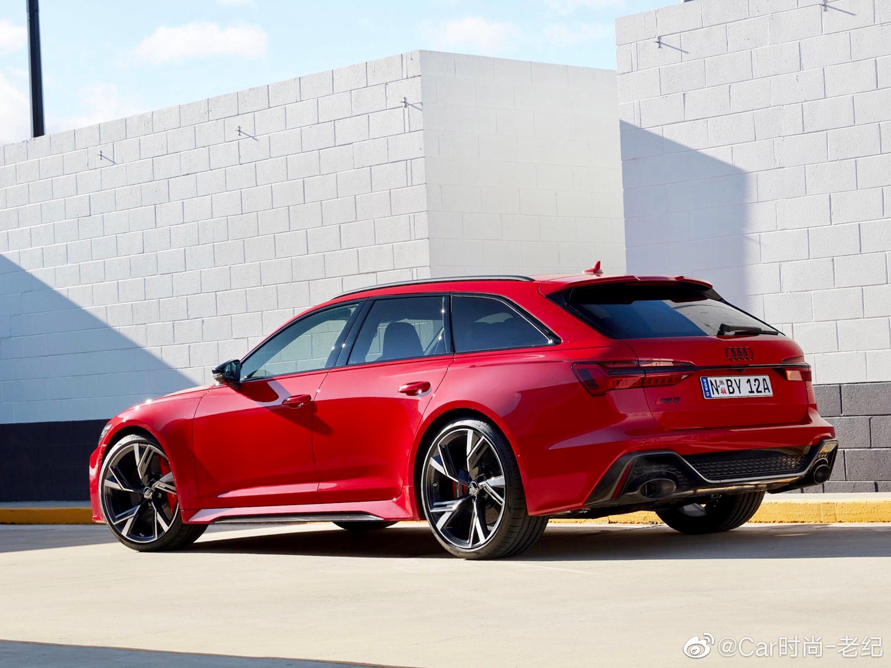 这台奥迪RS6真的好看,不愧是标杆!