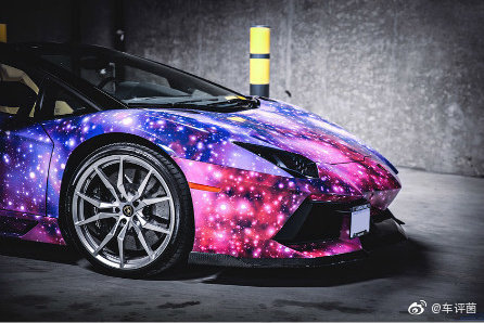 星空版敞篷大牛Aventador，把星空带回家