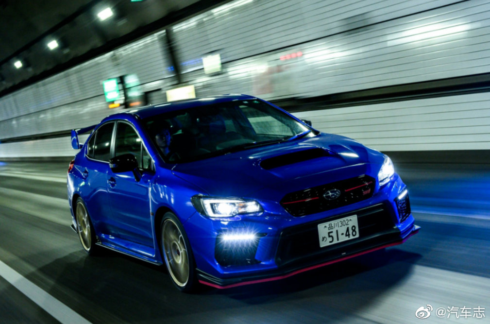 WRX STI：实车真的太漂亮了！