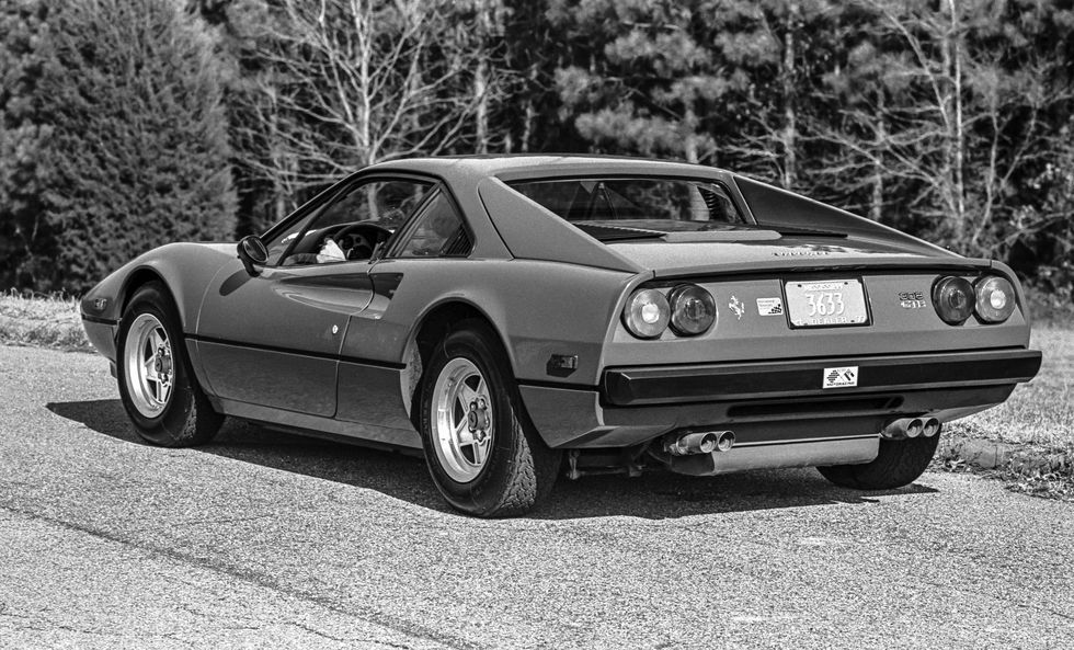 1977年的法拉利308 GTB,不被时间磨灭的经典