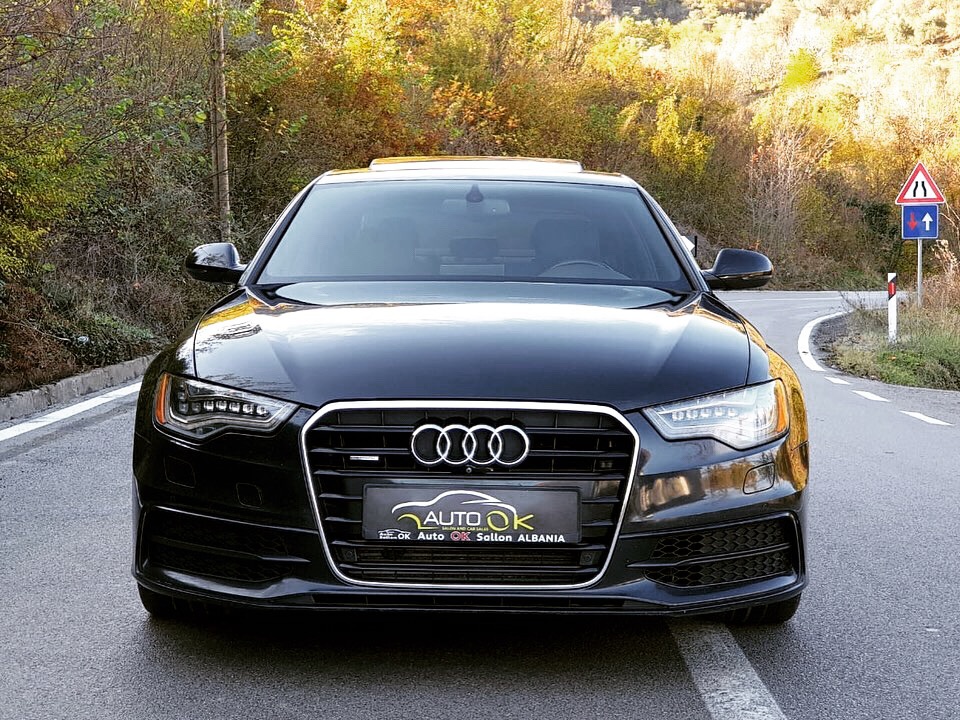 Audi A6,还有谁喜欢这个大灯的,反正我很喜欢