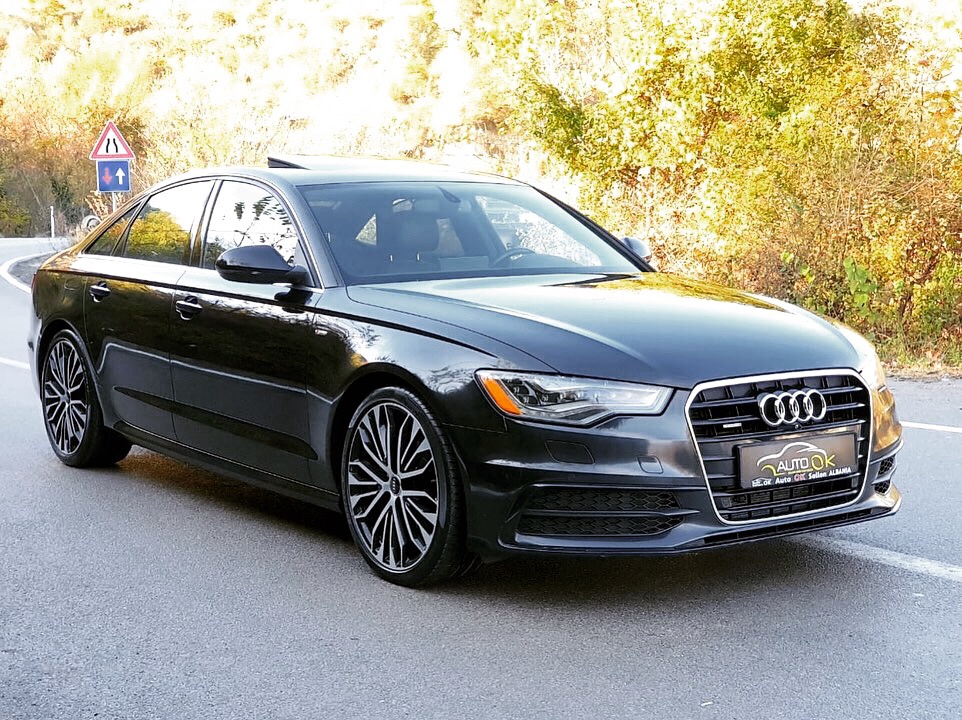 Audi A6,还有谁喜欢这个大灯的,反正我很喜欢