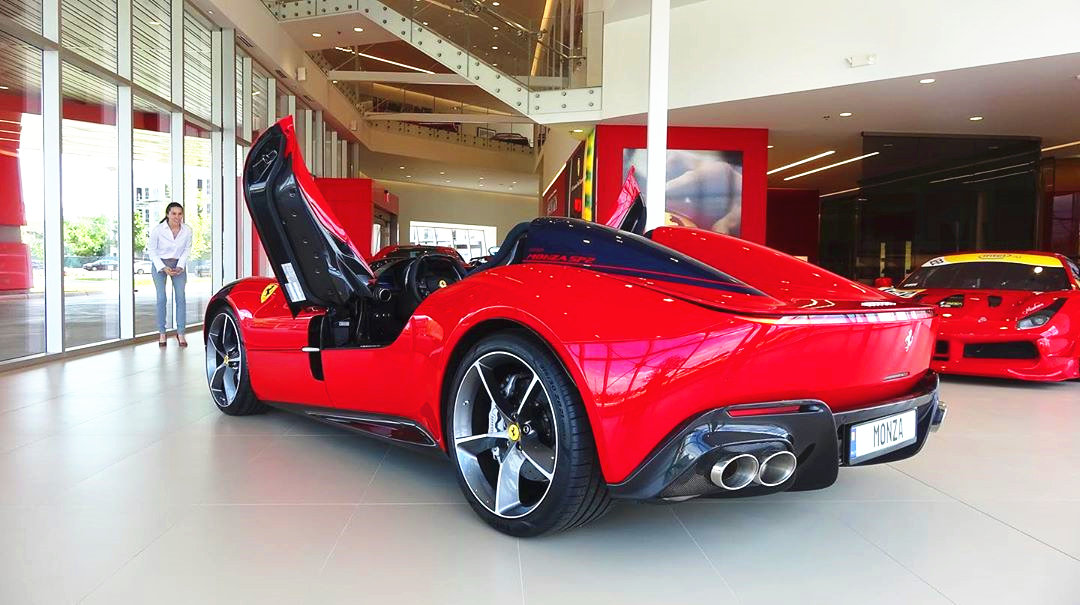 分享图片 密歇根，Ferrari MONZA SP2