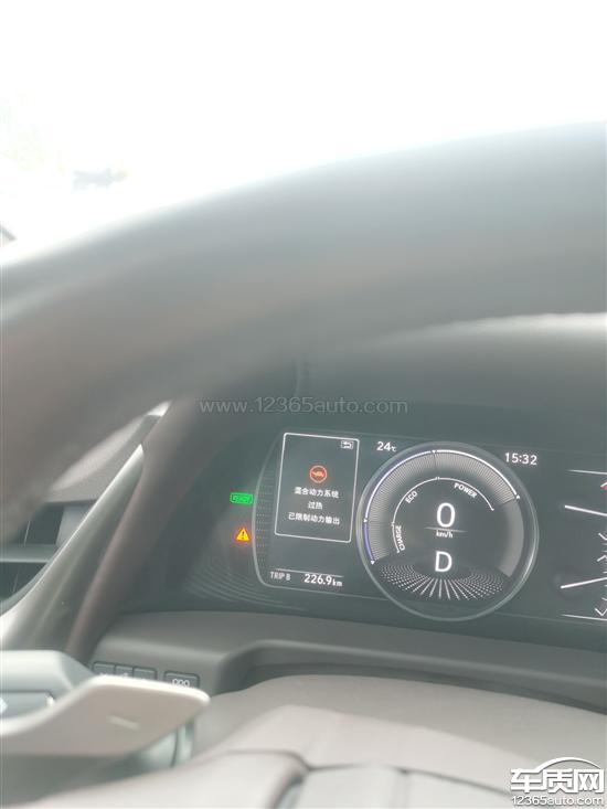 雷克萨斯ES混合<em>动力</em><em>系</em><em>统</em>过热已限<em>制动</em><em>力</em>输出
