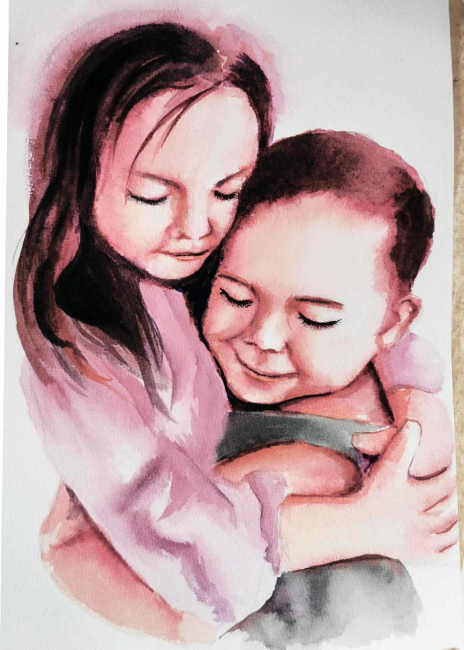 作者：VEEVEE。室内设计师。一年内我坚持每天画画，各种形式的作品超过300幅，希望未来的日子能一起加油，实现自己的梦想。