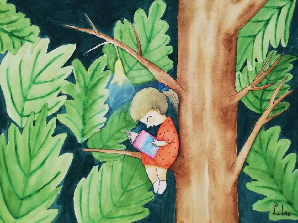 作者：Lilac。我有一颗火热的心，热爱一切美好的事物，追求内心无限的平静，愿用画笔，描绘眼前所见的美景，记录每个动人的瞬间。