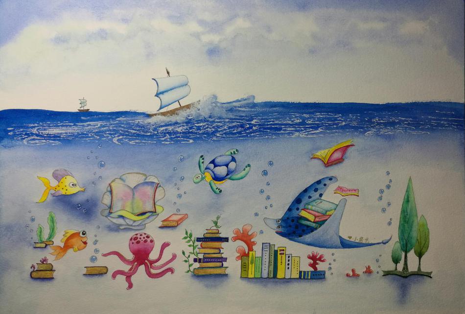 作者：小角色。国企职员，兼职微商，大宝六岁，二宝一岁。结识了世界各地的妈妈们，与大家结伴而行，同频成长，用一幅幅美美的暖心画作记录生活中的点滴幸福，化解现实里的鸡飞狗跳，平静内心的紧张焦虑。