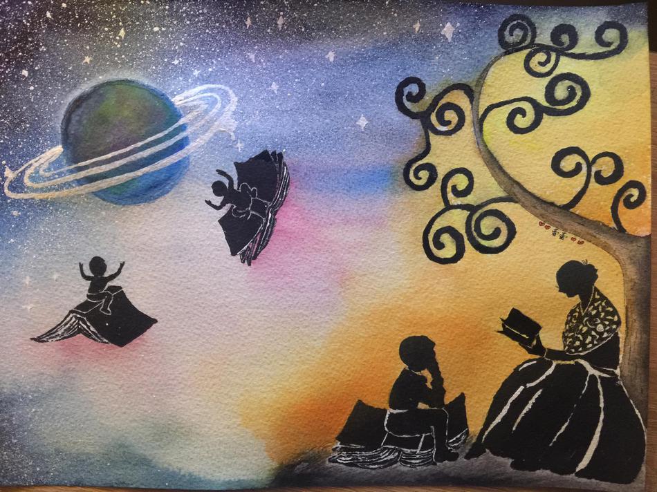 作者：蕾蕾。曾经叱咤在深圳科技公司的 “职场女战士”，如今闲居在德国小镇的全职妈妈。生活充满了千变万化，然而永远不变的是自我追求。现在画画是我的最爱，我希望可以用画笔链接我爱的人，我爱的生活。