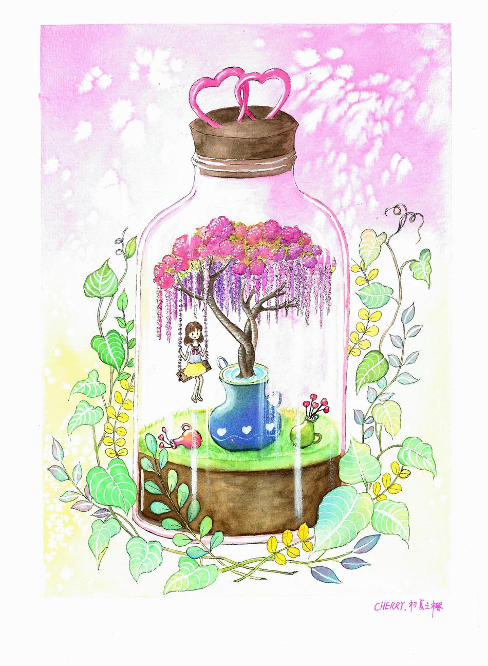 作者：CHERRY。一位自由翻译。喜欢画画，热爱读书，梦想是做一名自由插画师，一支画笔一段文字，感悟人生！