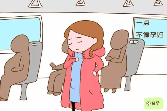 为啥有的孕妈显怀早，有的快生了公交上也没人让座？原因