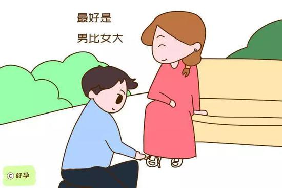 结合生活状态、夫妻思想等综合考虑，两口子最佳年龄差最好是男比女大