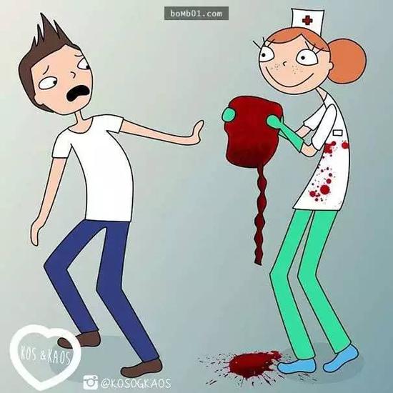 24张插画还原女人怀孕时的心路历程,【你是笑着看还是哭着看?】 21、孕期激素分泌旺盛