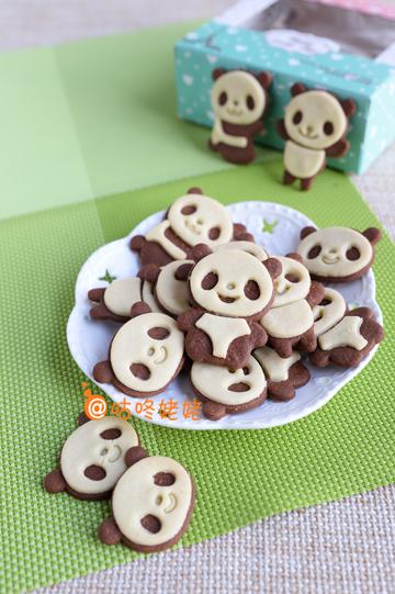 【小熊猫饼干】:可爱也美味 小熊猫饼干